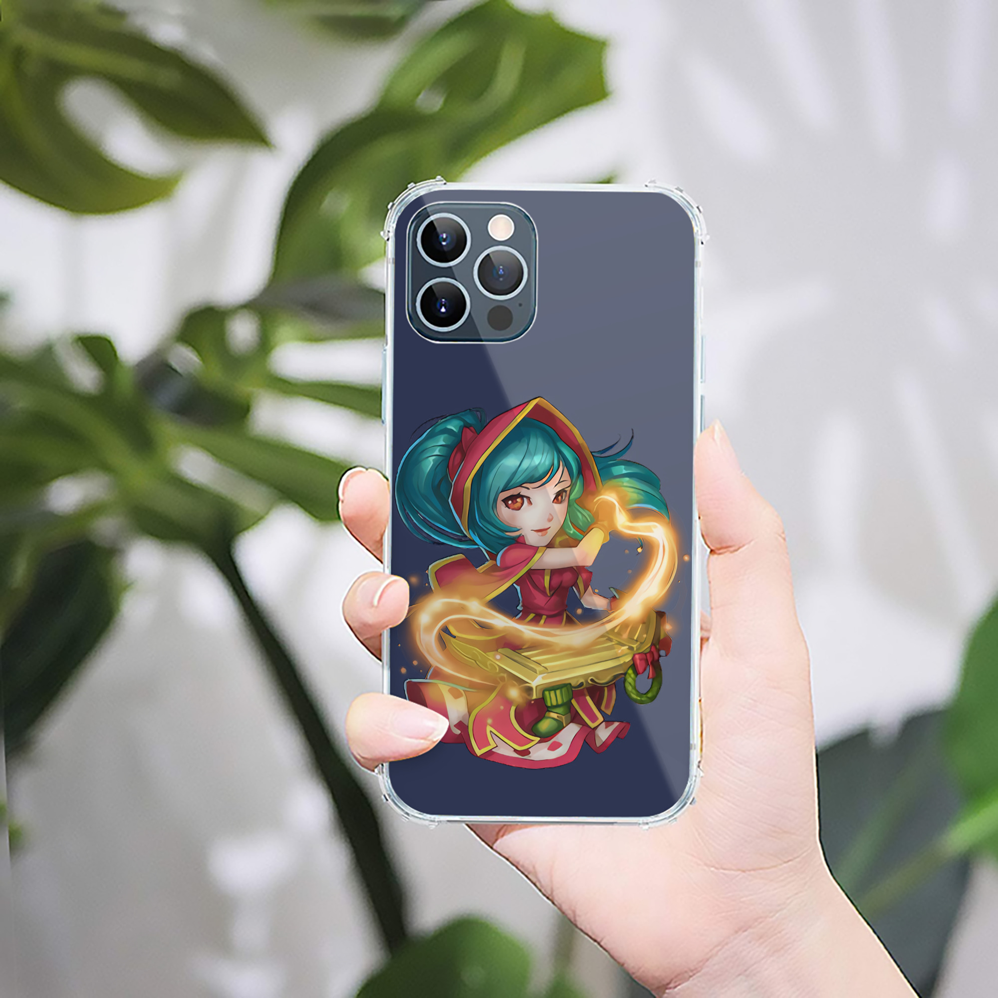 （画像用） リーグ・オブ・レジェンド League of Legends LOL 【iPhone 12シリーズ対応】透明スマホケース（クリアソフトケース）